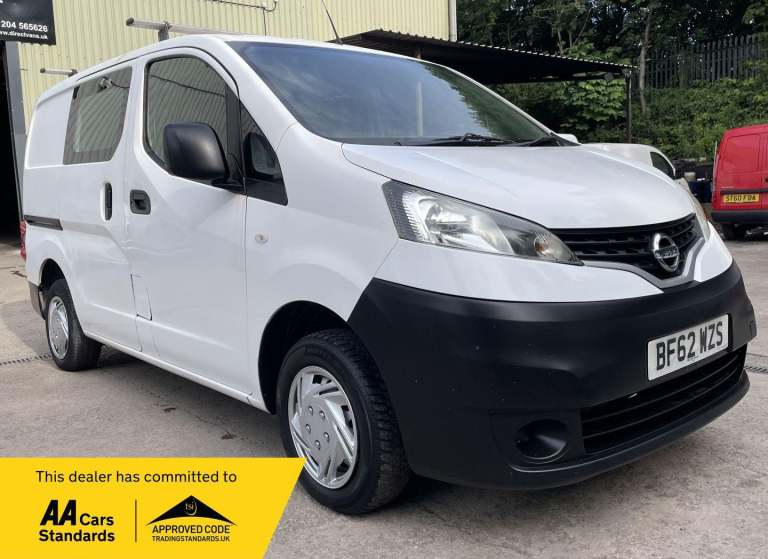 2012 Nissan NV200 1.5 dCi SE Panel Van 6dr Diesel Manual SWB Euro 5 (89 ps) CAR DERIVED VAN Diese...