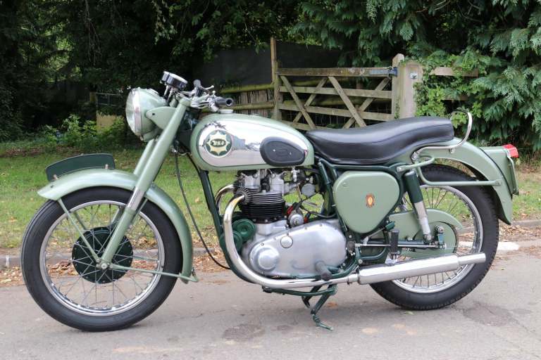 BSA A7 A 7 7 SS Shooting Star 1955 UK Motorcycle. Fabulous condition