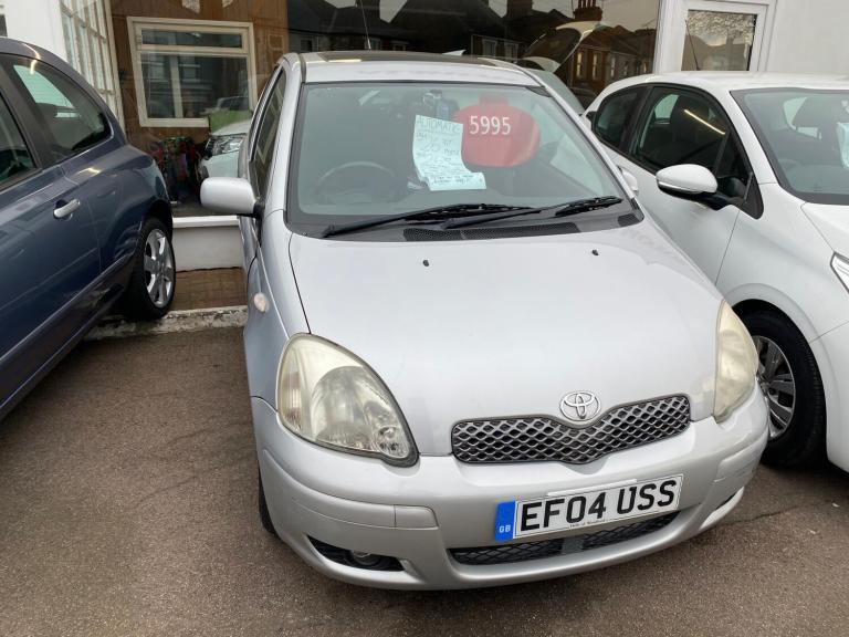 2004 Toyota Yaris 1.3 VVT-i T Spirit 5dr Auto HATCHBACK Petrol Automatic