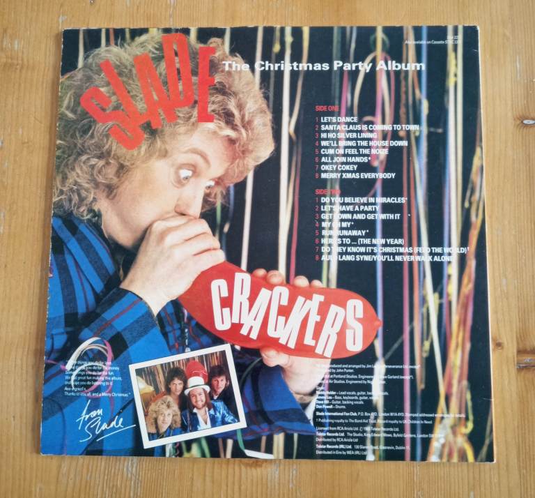 Slade Crackers - The Christmas Party Album Vinyl LP