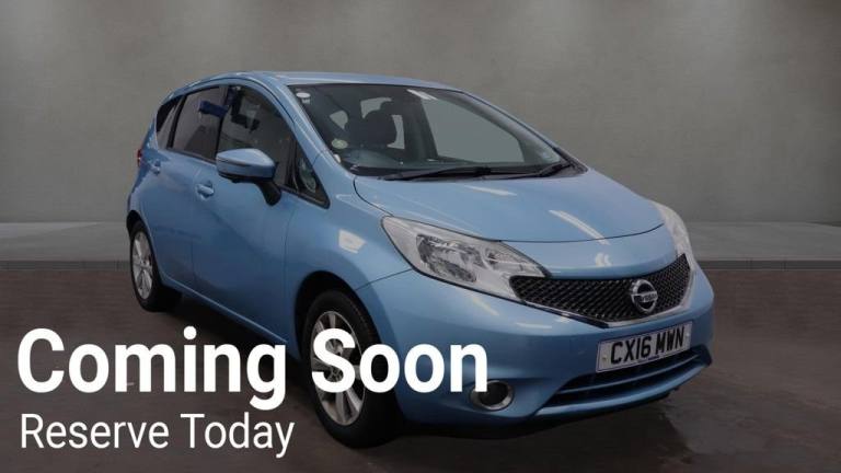 2016 Nissan Note 1.2 DIG-S Tekna Hatchback 5dr Petrol XTRON Euro 6 (s/s) (98 ps) Hatchback Petrol...
