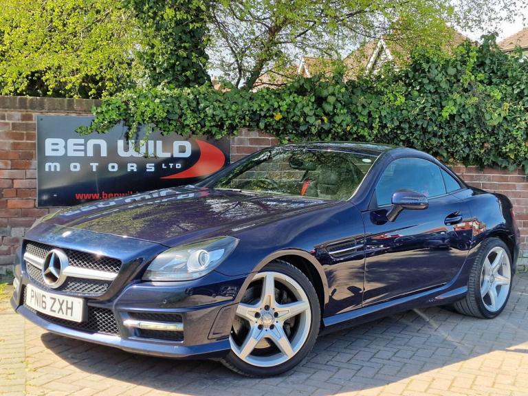 2016 Mercedes-Benz SLK SLK 200 [2.0] AMG Sport 2dr CONVERTIBLE Petrol Manual