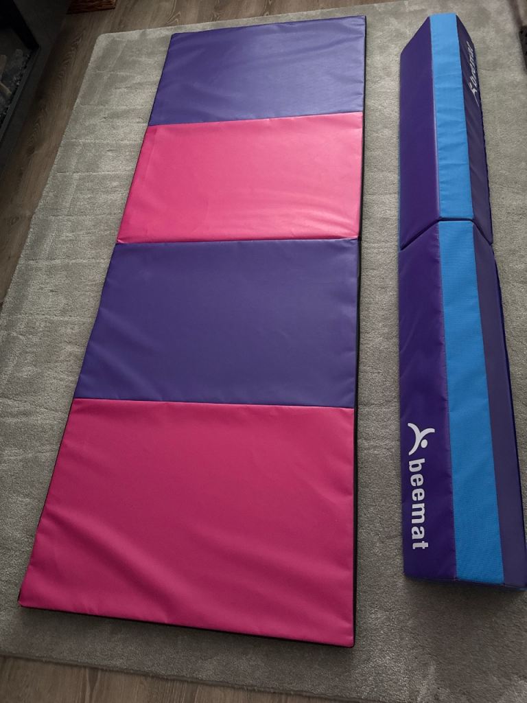 Gymnastics Mat and Beam 