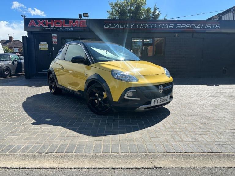  Vauxhall Adam 1.0T ecoFLEX Rocks Air 3dr [Start Stop] ideal 1st car Petrol
