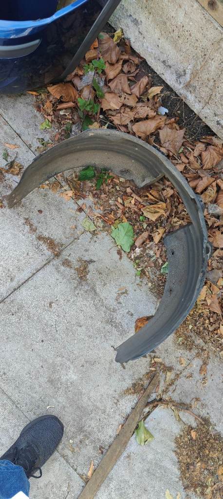 Vauxhall corsa c z21b passenger front wheel arch trim used