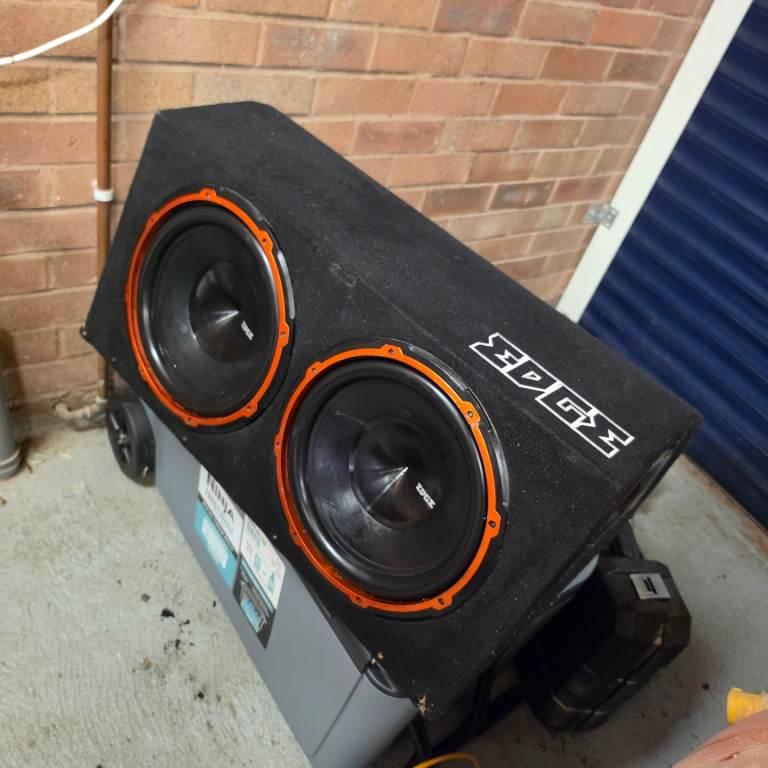 Edge Active Subwoofer - double 12 inch 