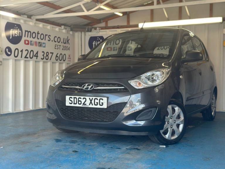 2012 62 HYUNDAI I10 1.2 CLASSIC HATCHBACK 5DR PETROL MANUAL EURO 5 (85 BHP)