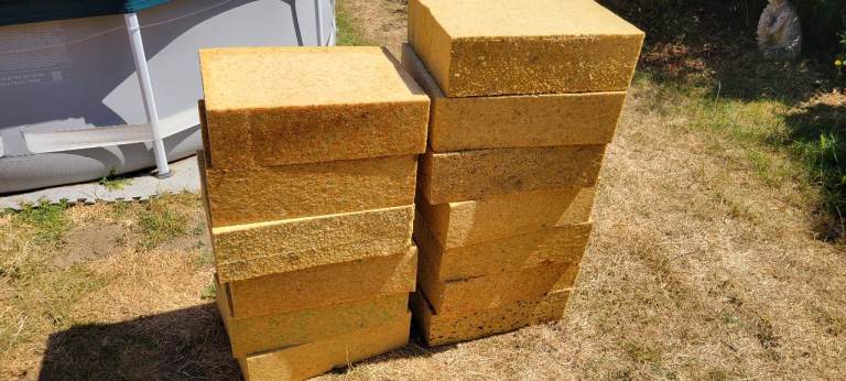 Industrial heavy duty sponge blocks