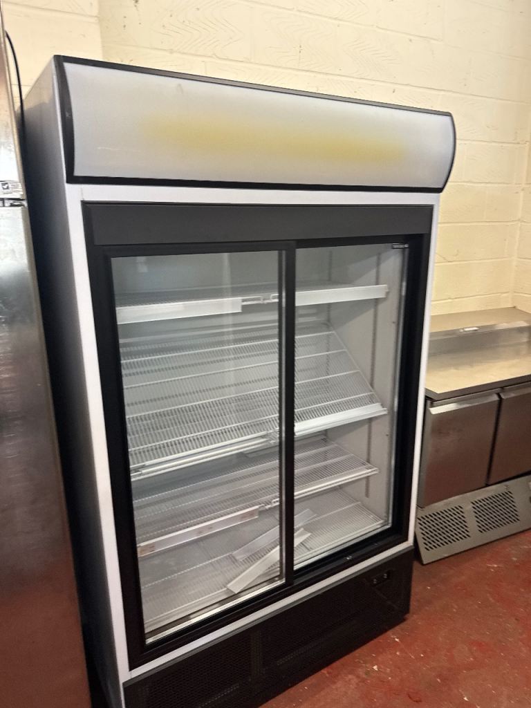 Commercial upright display fridge cafe shop restaurant 