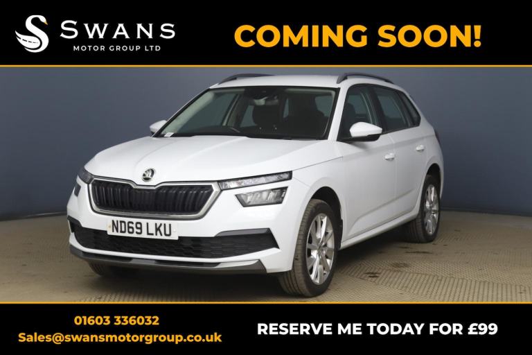 SKODA KAMIQ 1.0 TSI SE White Manual Petrol 2019