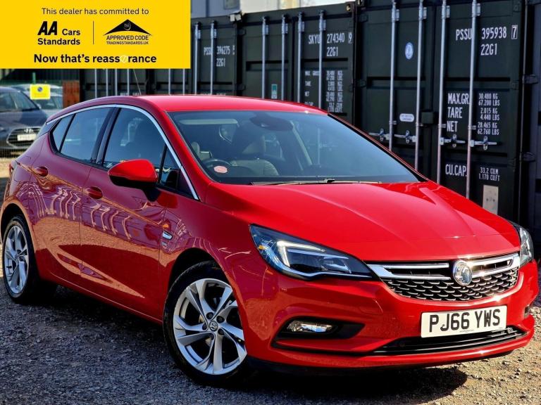 2016 Vauxhall Astra 1.4i Turbo SRi Hatchback 5dr Petrol Auto Euro 6 (s/s) (150 ps) Hatchback Petr...