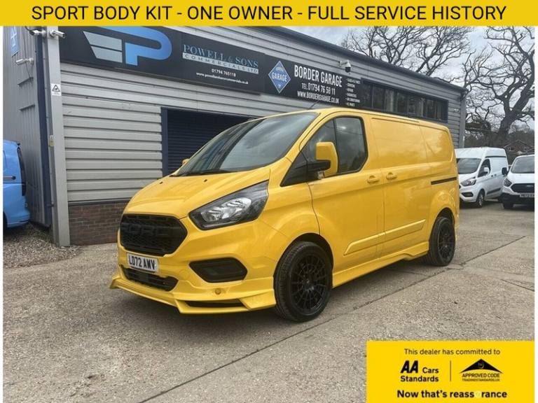 2022 Ford Transit Custom 340 Leader Sport Kit Panel Van Diesel Manual