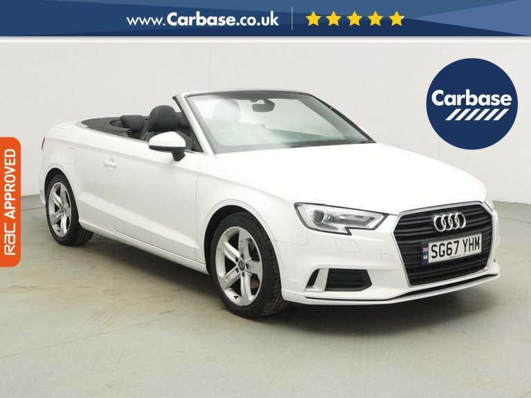 2017 Audi A3 Cabriolet 1.5 TFSI CoD Sport Convertible 2dr Petrol Manual Euro 6 (s/s) (150 ps) Con...