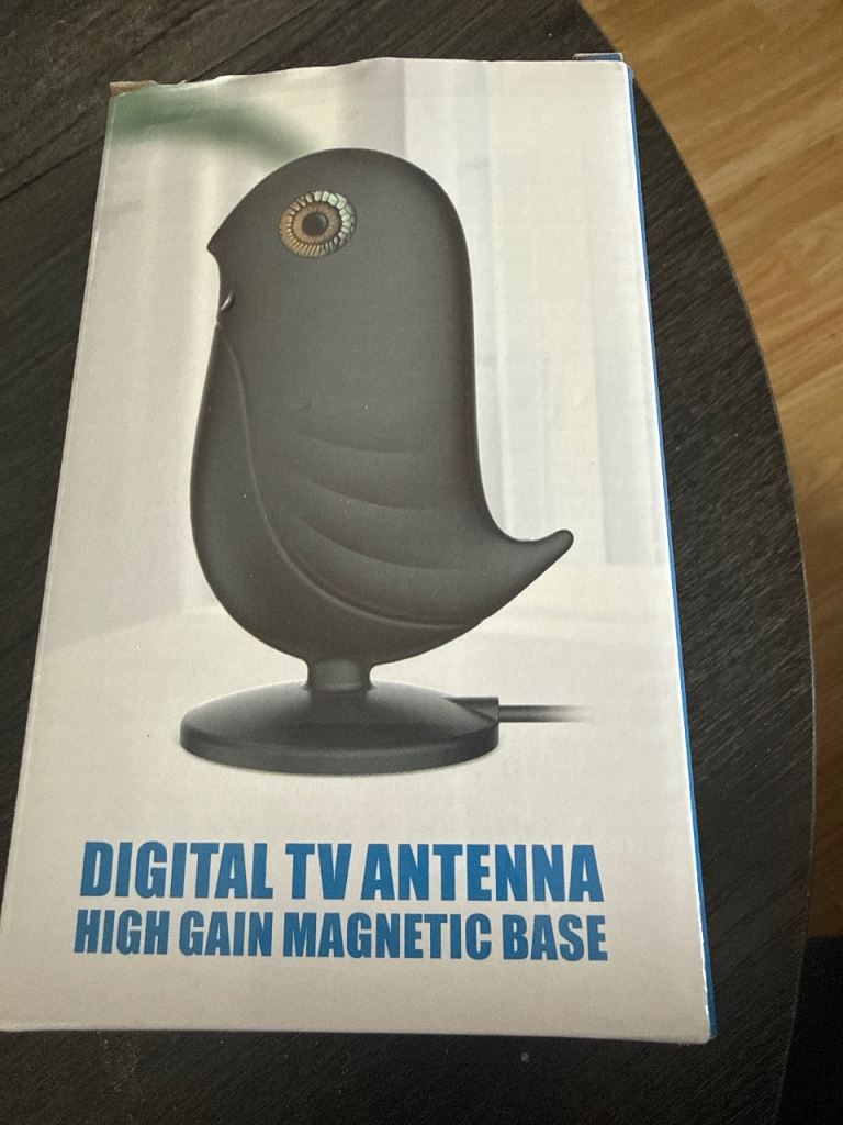 New Digital TV Antenna – High Gain Magnetic Base