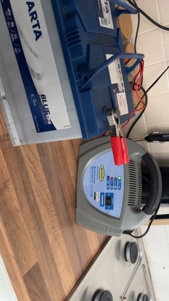 Varta car battery 
