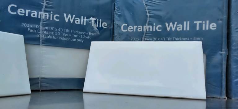 Brand New white Subway tiles