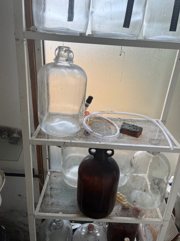 Large Glass Demijohns  – Good Condition