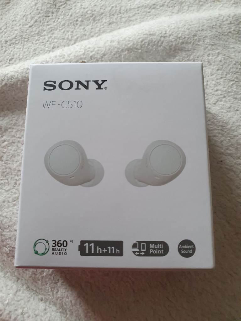 Sony earbuds WF-C510, New 
