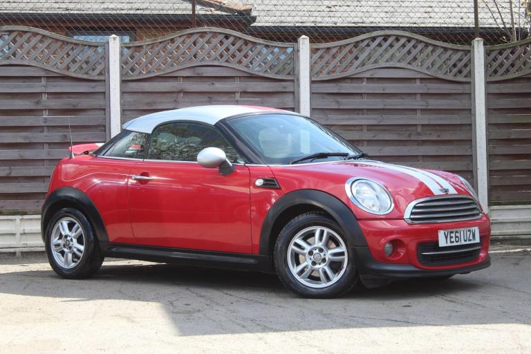 2012 MINI Coupe 1.6 Cooper Euro 5 (s/s) 2dr COUPE Petrol Manual