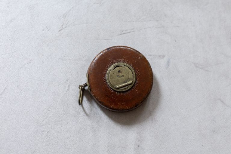 Chesterman leather-bound tape measure