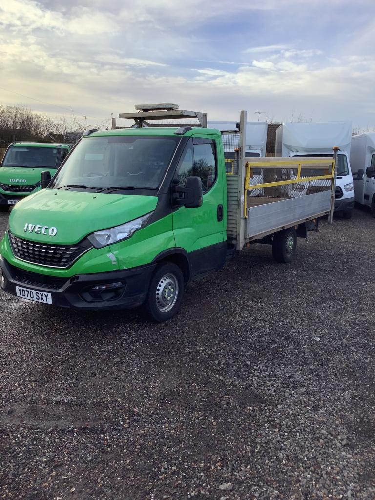 2020 Iveco Daily 2.3 pickup LWB drop side  tail lift automatic  CHASSIS CAB Diesel Automatic