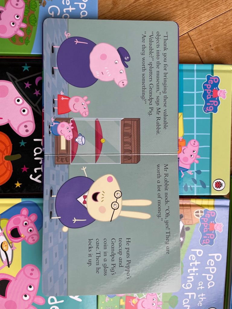 12 Peppa Pig hardback books