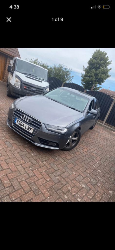 Audi, A4, Saloon, 2015, Manual, 1968 (cc), 4 doors