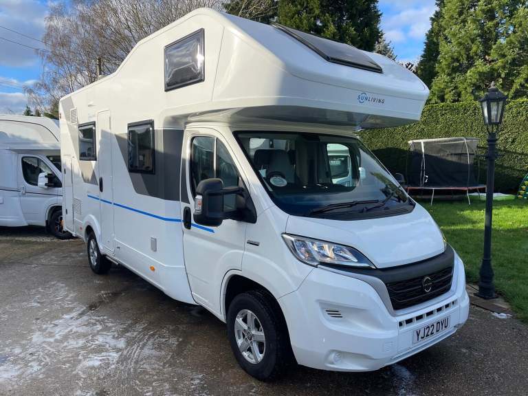 ADRIA SUN LIVING Sun Living By Adria A70 DK 7 Berth Family Motorhome White Manua