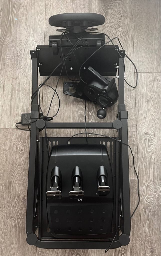 Logitech G923 Racing Wheel & Pedals with Adjustable Stand