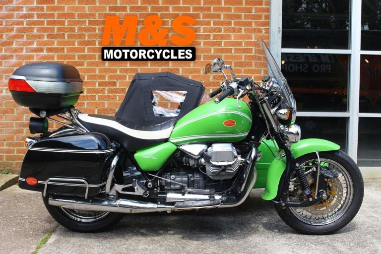 Moto Guzzi California and sidecar