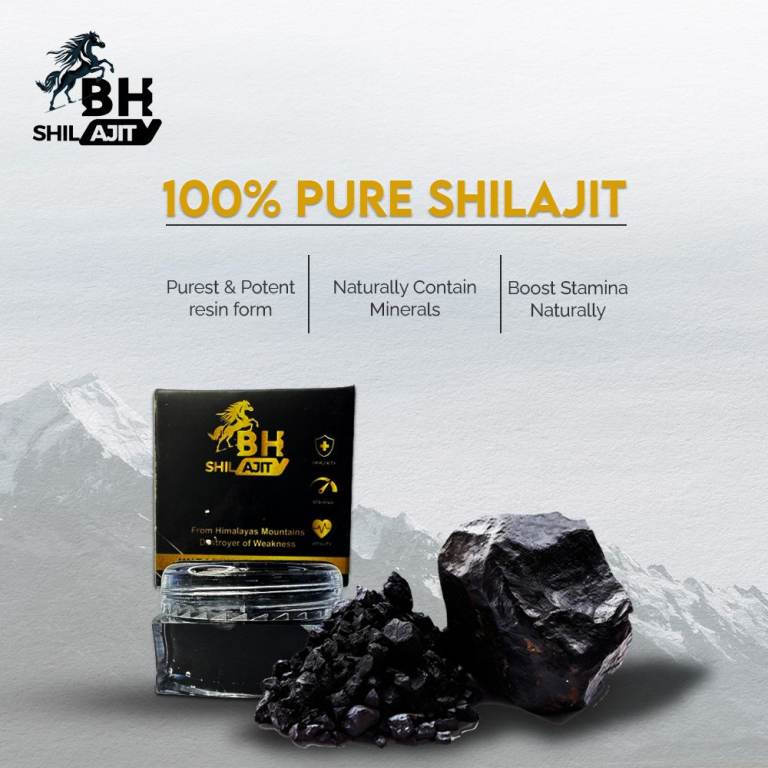 Black Horse Shilajit - Pure Himalayan Resin UK Seller