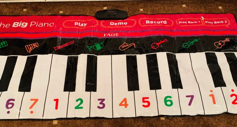 Large Toy Floor Piano - Can Deliver 