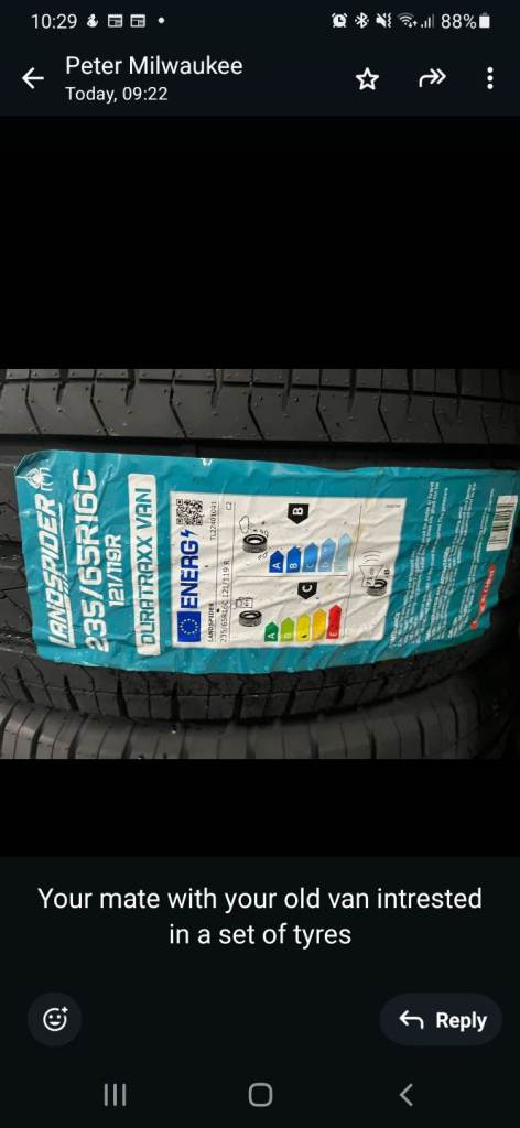Van tyres