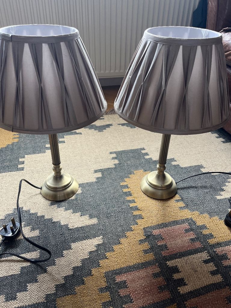 Pair of lamps
