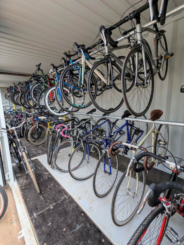 Marin touring hybrid bike Bristol UpCycles workshop 