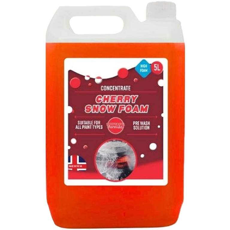 Flow – Car Shampoo Snow Foam – Cherry Scented – 5L