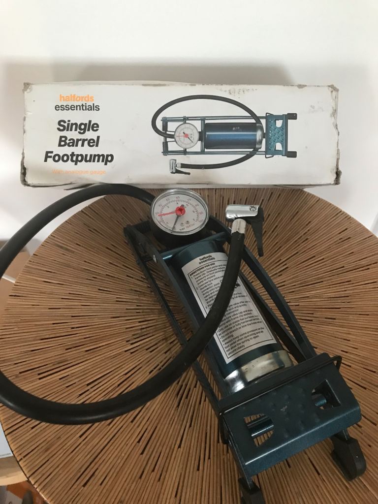 Single Barrel Foot Pump