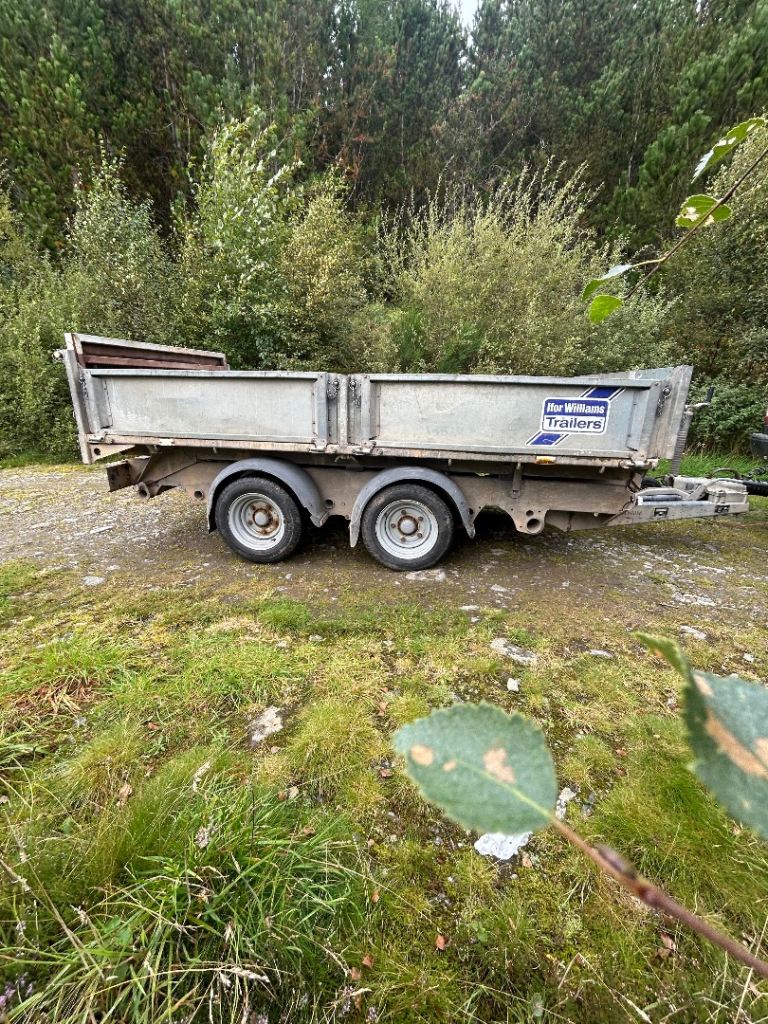 Ifor Williams tipper trailer 