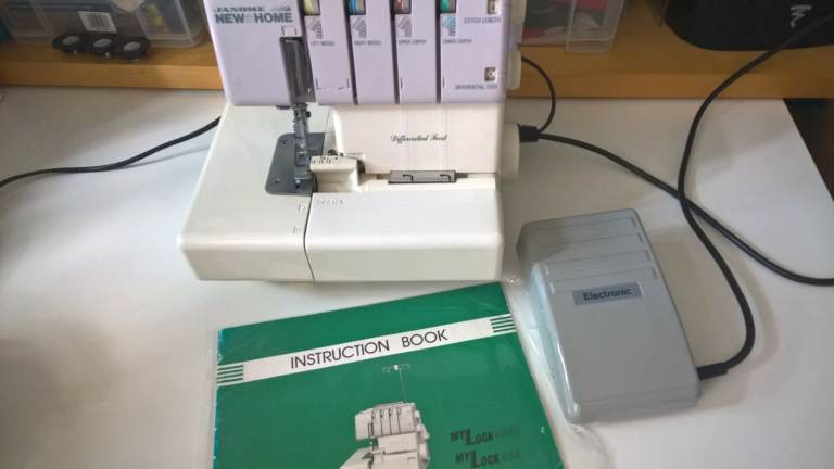 Janome MyLock 434D 2/3/4 Thread Differential Overlocker,