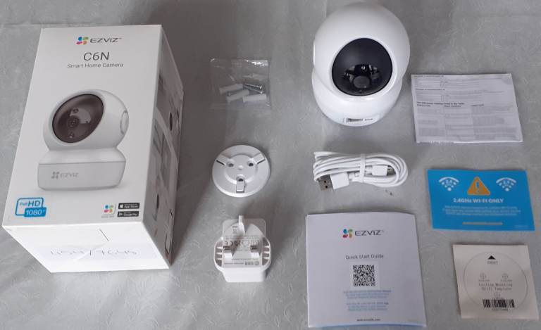 EZVIZ C6N Smart Home Indoor Camera Full HD 1080p Pan And Tilt BRAND NEW