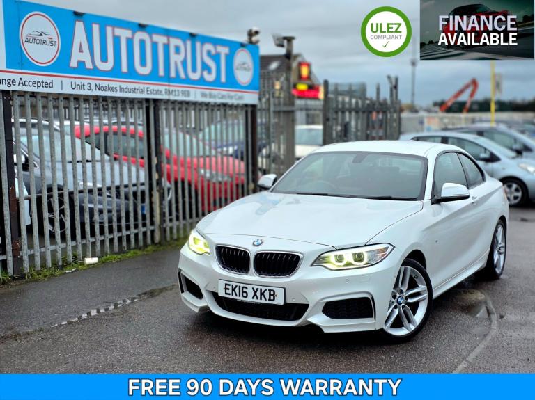 2016 BMW 2 Series 218i M Sport 2dr Step Auto COUPE Petrol Automatic