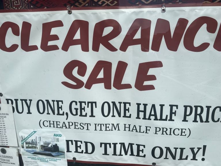 New Persian rug SALE NOW ON