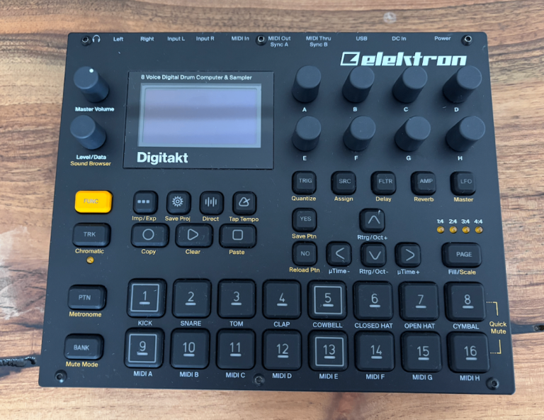 Elektron Digitakt 8-Voice Digital Drum Computer & Sampler