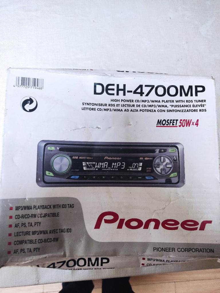 Pioneer CD Radio player 50x4 output comes boxed as new £50 ono please no time wasters..
