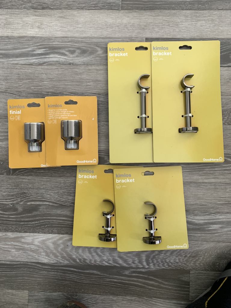 Curtain pole accessories 