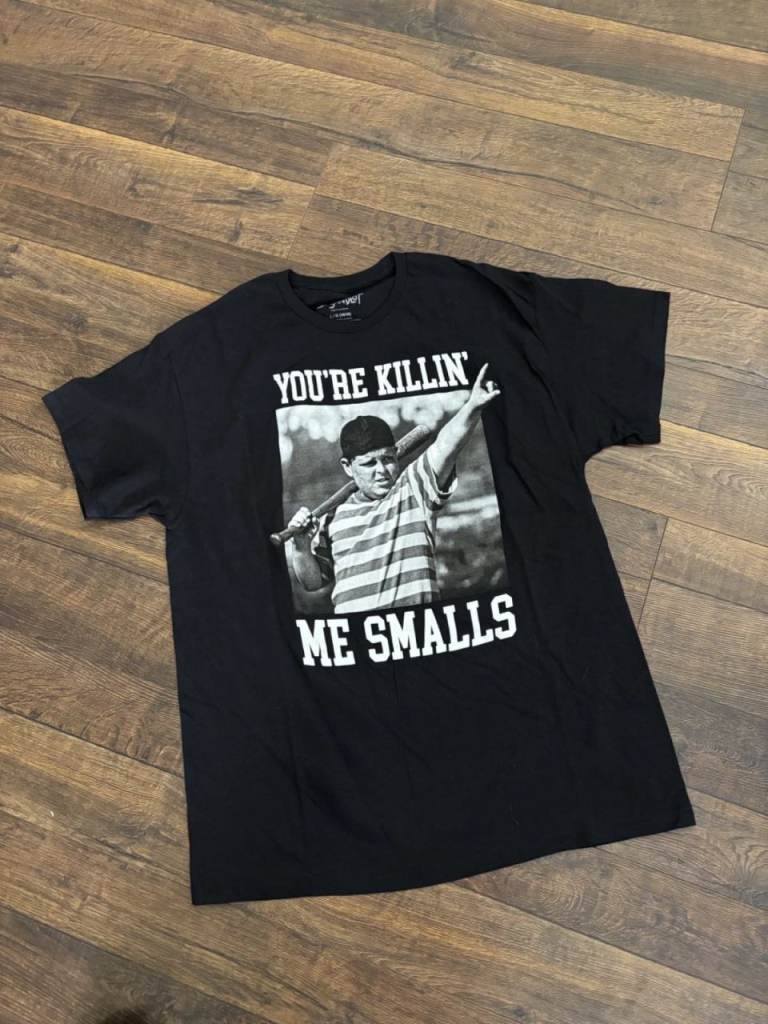 Men's Black 'You're Killin' Me Smalls' T-Shirt – Good Condition