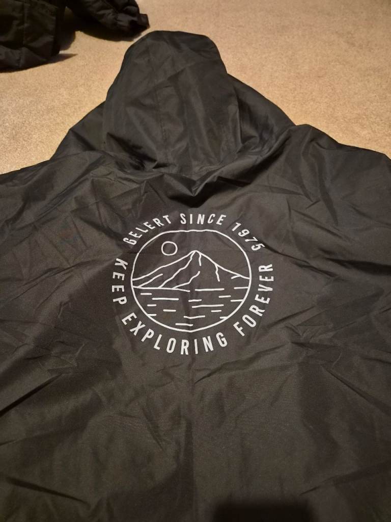 Men's large dry robe outdoor water sports