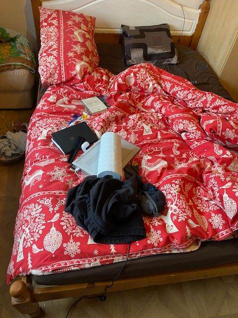 Double Bed with Mattresses for FREE