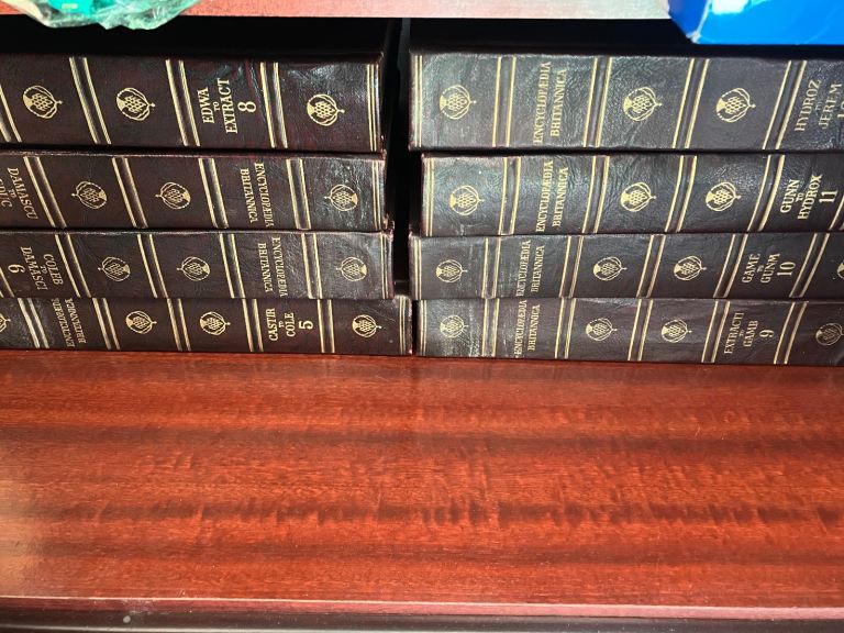 1768 Encyclopaedia Britannica Full Set 25 Books