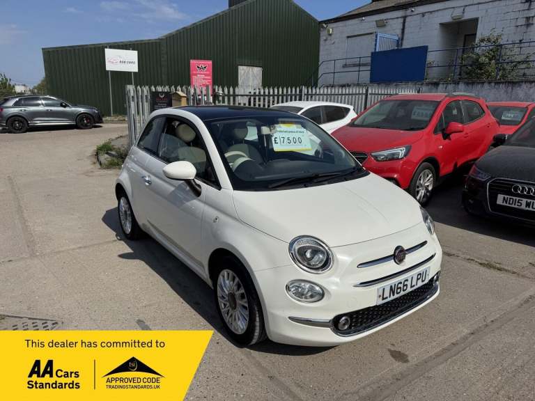  Fiat 500 1.2 Lounge Dualogic Euro 6 (s/s) 3dr Petrol Automatic